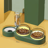 Cats Dogs Pets Rice BowlsAmalgamite Pets My StoreCatProduct information:
 


 Product name: Snail pet 3 bowls
 
 Volume: 550ml
 
 Material: Plastic
 
 Size: 380*135mm
 
 Weight: 400g
 
 Color:Mint Green 【2 Bowls + WatCats Dogs Pets Rice Bowls Automatic Water Bowls