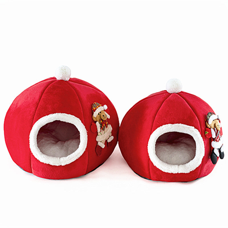 Christmas Themed Pet Bed.