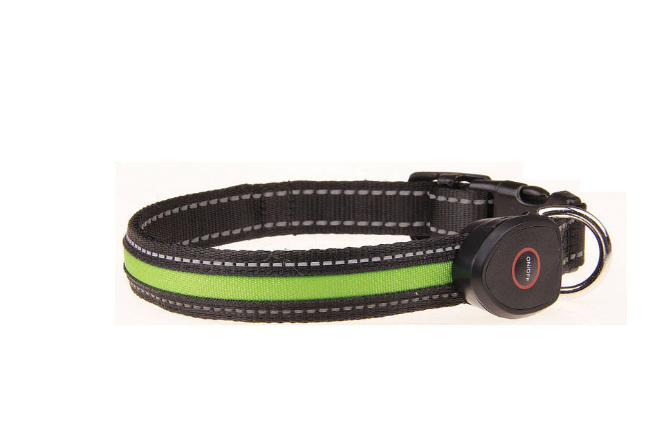 USB Rechargeable LED dog collarAmalgamite Pets My StoreCatKeep your pup visible and safe during nighttime adventures with our USB-rechargeable LED dog collar! Designed for maximum visibility and comfort, this waterproof nylUSB Rechargeable LED Dog Collar – Glow-in-the-Dark Safety Collar for N