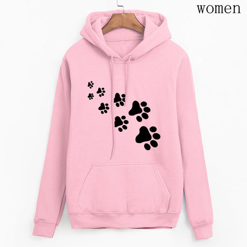 Cat paw hoodie.