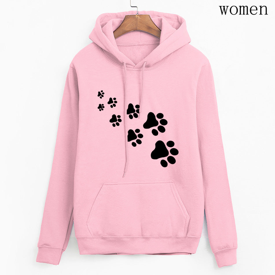 Cat paw hoodie.