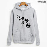 Cat paw hoodie.