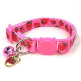 Adorable Print Bell CollarAmalgamite Pets My StoreCatAdd a pop of personality to your feline friend with our charming fruit-print bell collar! Perfect for safety and style, this adjustable nylon collar (1cm wide × 18-3Adorable Print Bell Cat Collar – Fun Fruit Designs