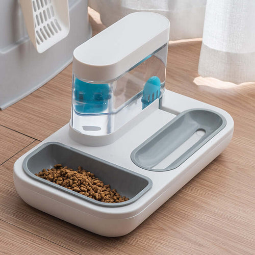 generic pet bowl feeder styled compartment