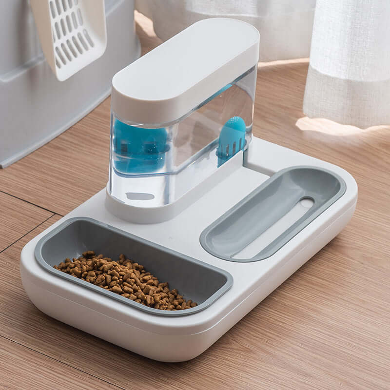 generic pet bowl feeder styled compartment