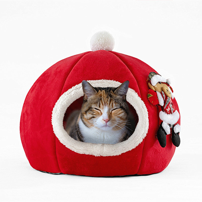 Christmas Themed Pet Bed.
