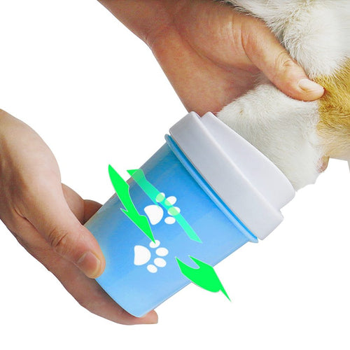 Pet foot washing cup.