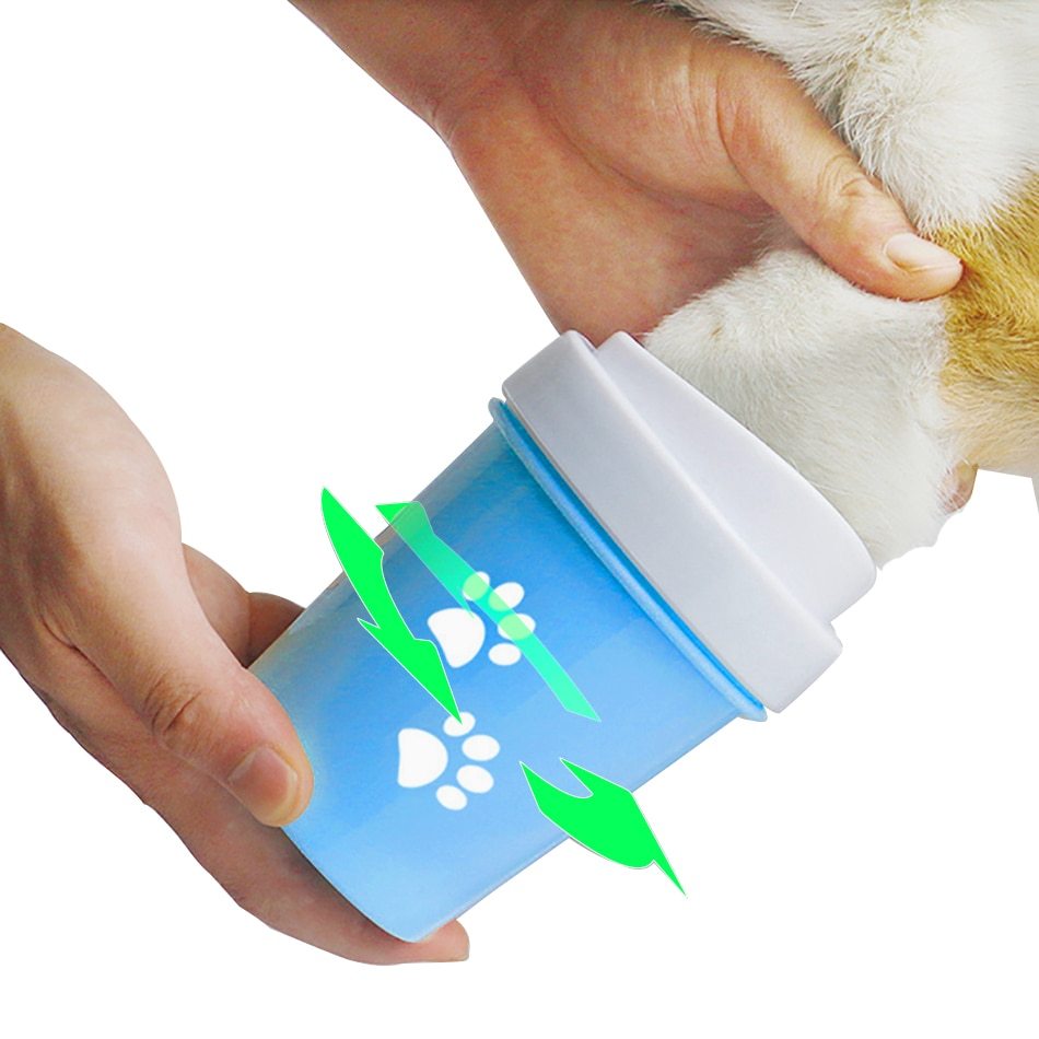 Pet foot washing cup.
