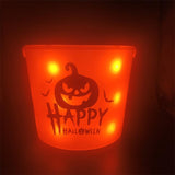 Light up Halloween pumpkin bucket.