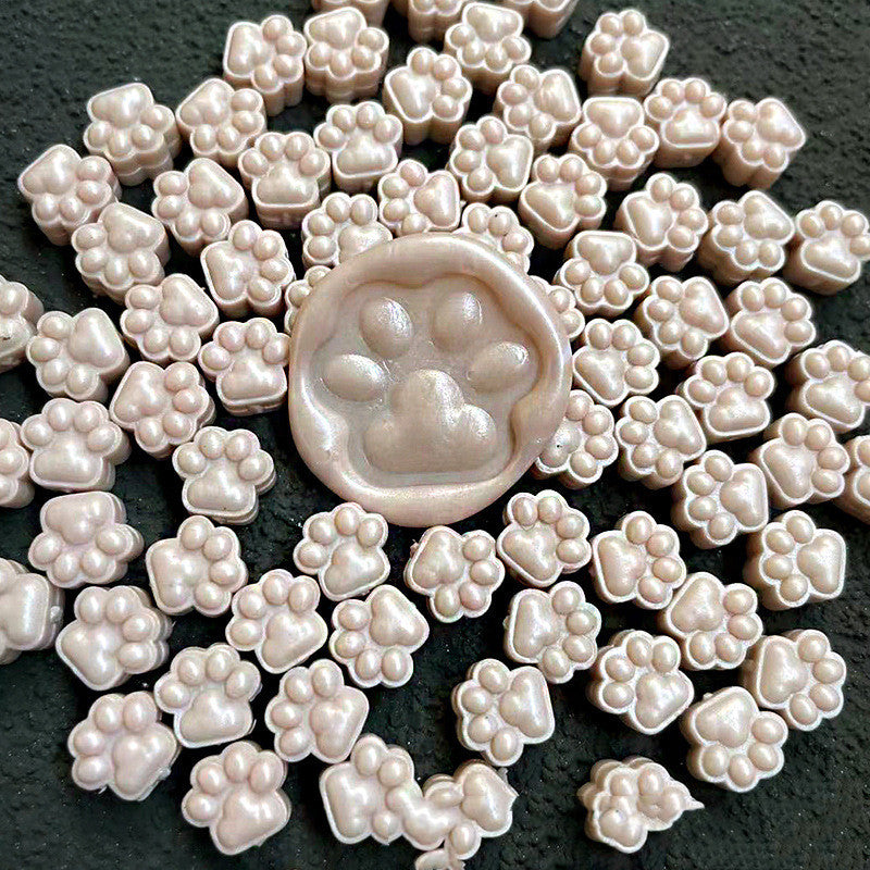 Mini cat paw wax blocks.