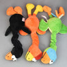 Pets Bite-resistant Dog ToyAmalgamite Pets My StoreCatProduct information:
 
 Color: black, orange, green
 
 Material: Plush
 
 Category: Pet Toys
 
 Size: 30 * 15cm


Packing list: 

1* Dog Toy

Product Image:Pets Bite-resistant Dog Toy Sound BB Call Molar Plush Toy Pet Products