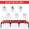 Pet Cages And BedsAmalgamite Pets My StoreCatFeatures:

 - Elevated off the ground for comfort and to allow airflow on all sides
 - Features a lightweight, steel frame making it highly durable
 - 600D PVC oxforPet Cages And Beds